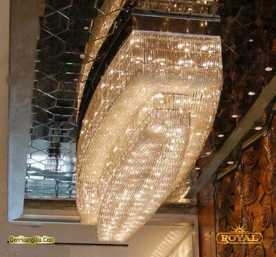 Đèn pha lê khách sạn KS34