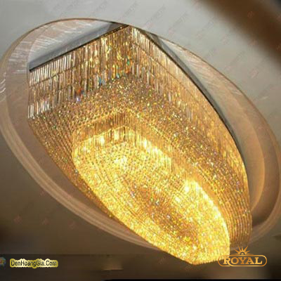 Đèn pha lê khách sạn KS34