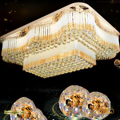 Đèn trần pha lê PK12