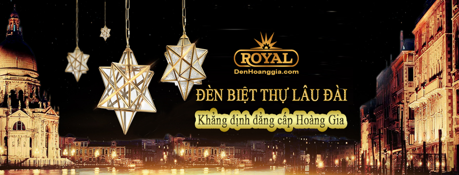 Đèn lâu đài biệt thự